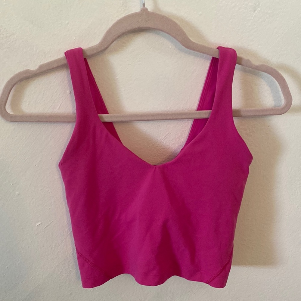 Lululemon Rare Sonic Pink Alighn Tank 50% off original price!!